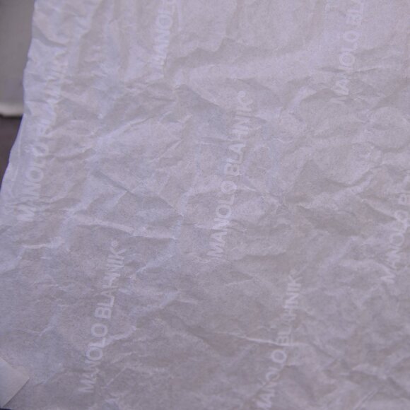 Manolo Blahnik NESTANU M Black Suede 38.5 Made in Italy Camoscio Nero - Picture 11 of 11